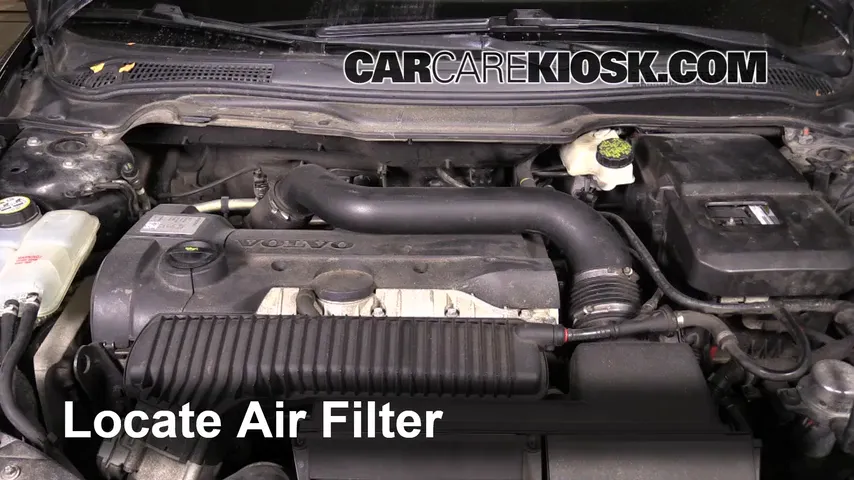 2008 Volvo C70 T5 2.5L 5 Cyl. Turbo Air Filter (Engine)